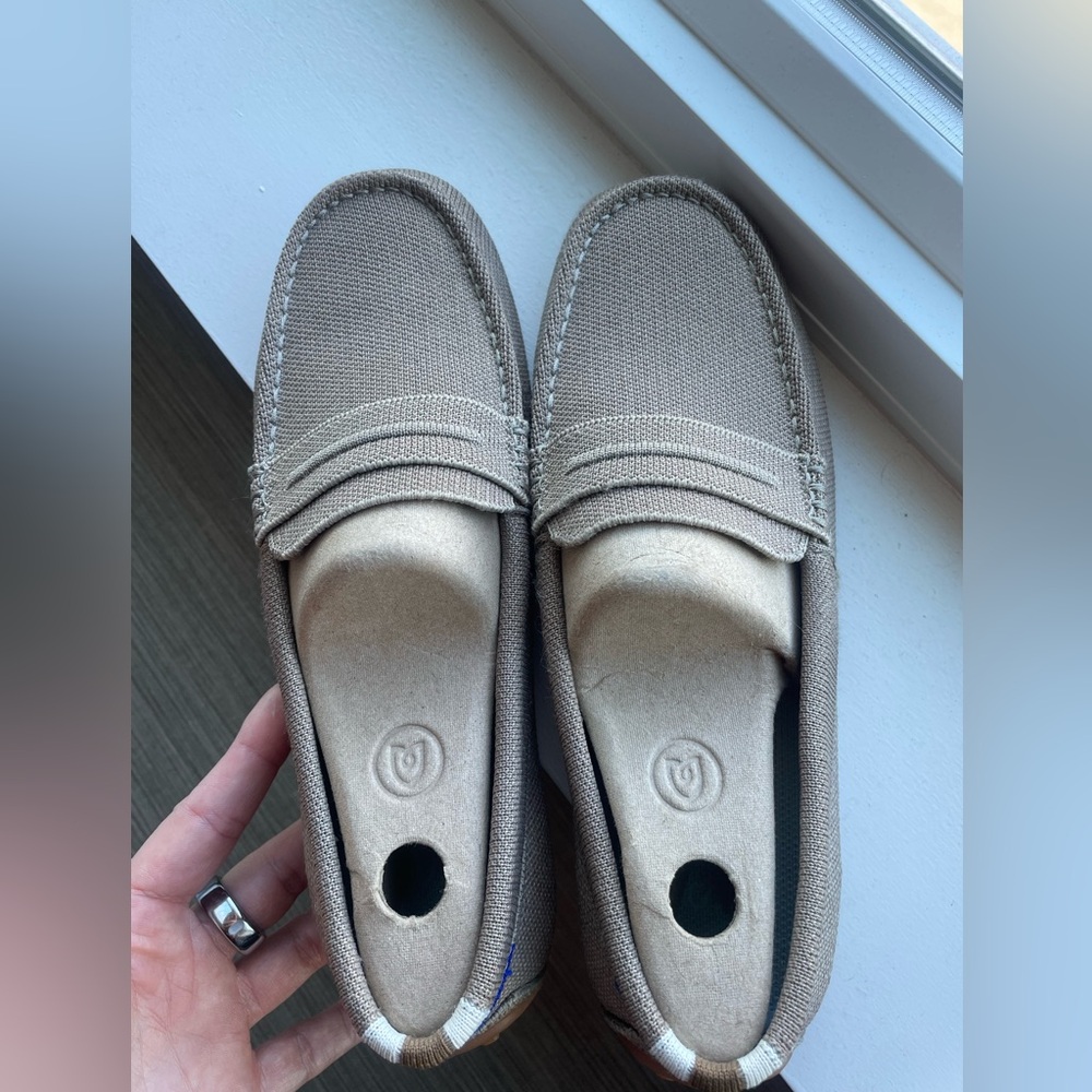 Rothy’s the Driver Loafer, Latte size 8